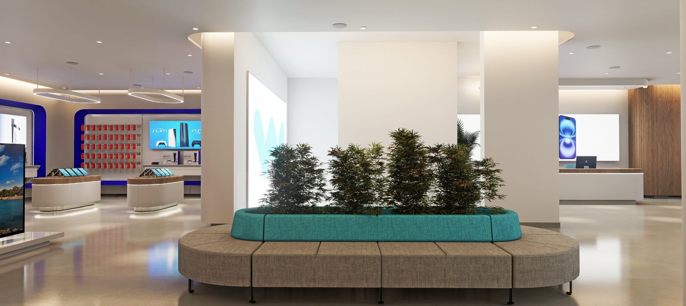 Al Watikon Benghazi, interior render 6