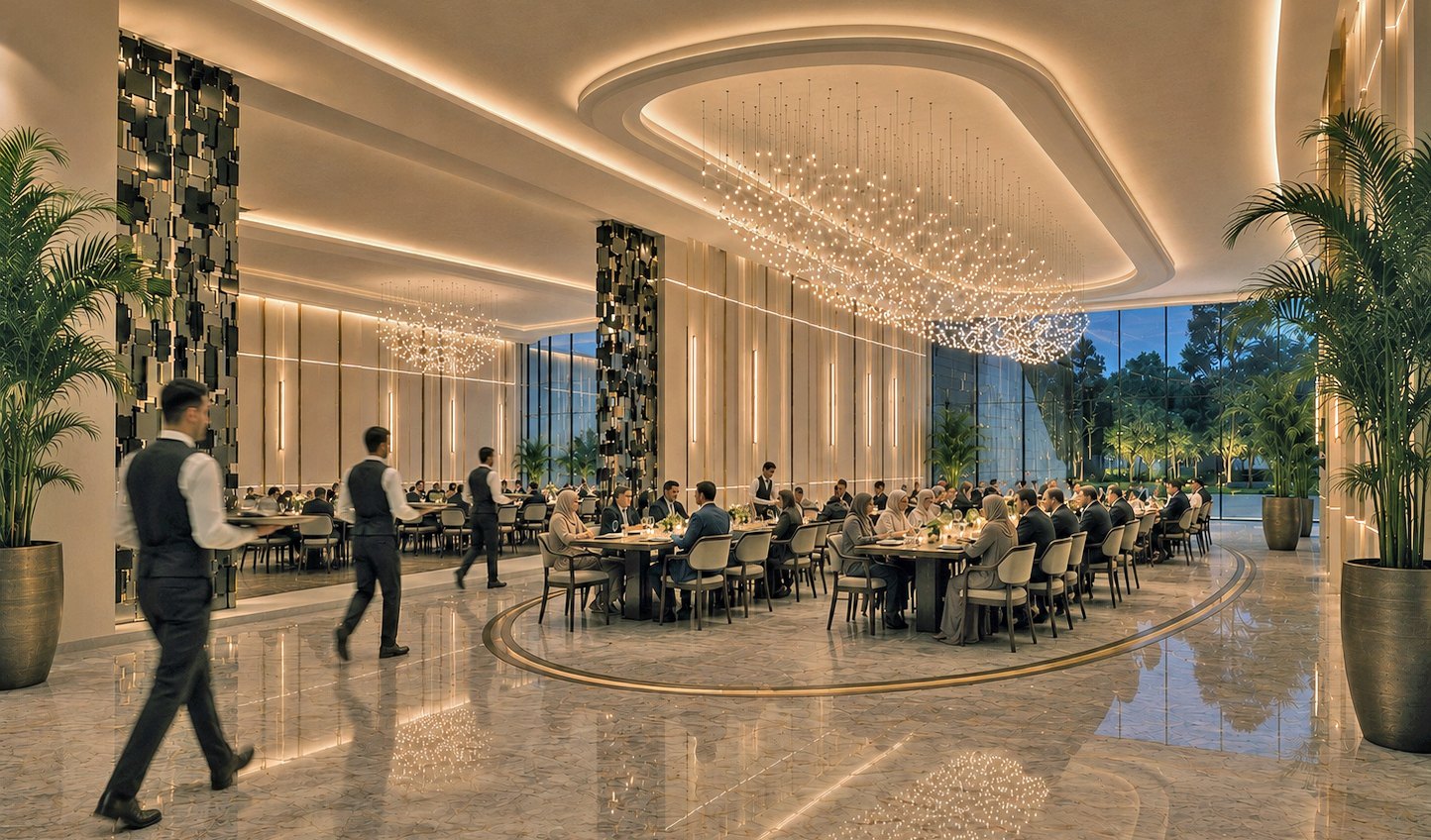 Government Conference Hall Complex, dining hall