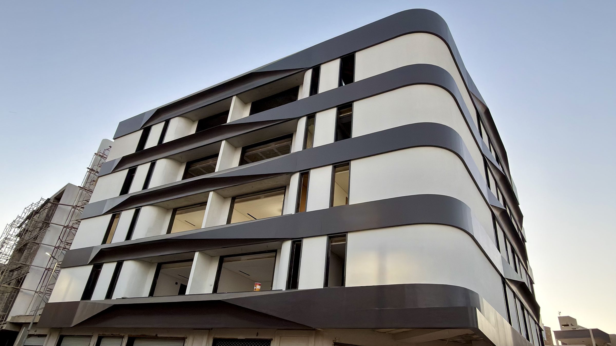Photo: Dol Street Residence, facade from below
