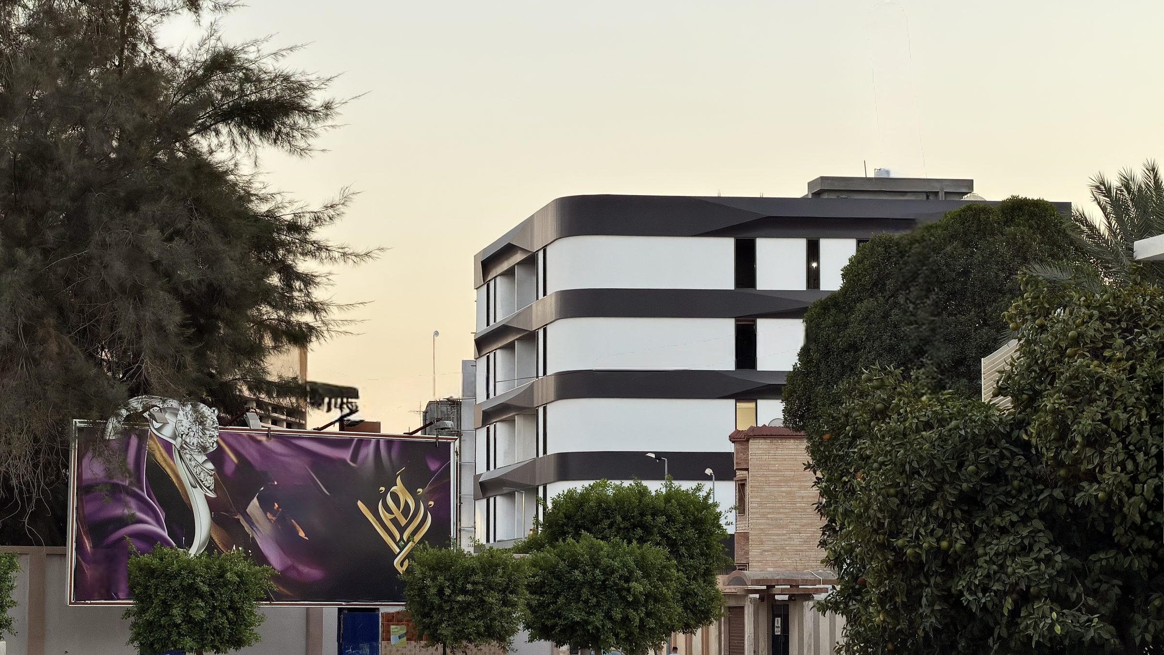 Photo: Dol Street Residence, seen between trees